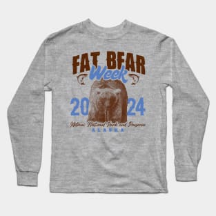 Fat Bear Week 2024 Long Sleeve T-Shirt